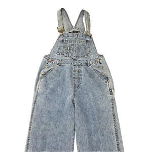 Squeeze Stephen Hardy Women Small S Cotton Jeans Overalls Clothing Light Wash